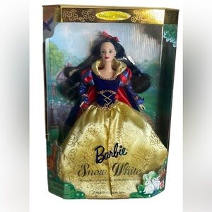 Barbie Collector Snow White Doll - Gold and Blue